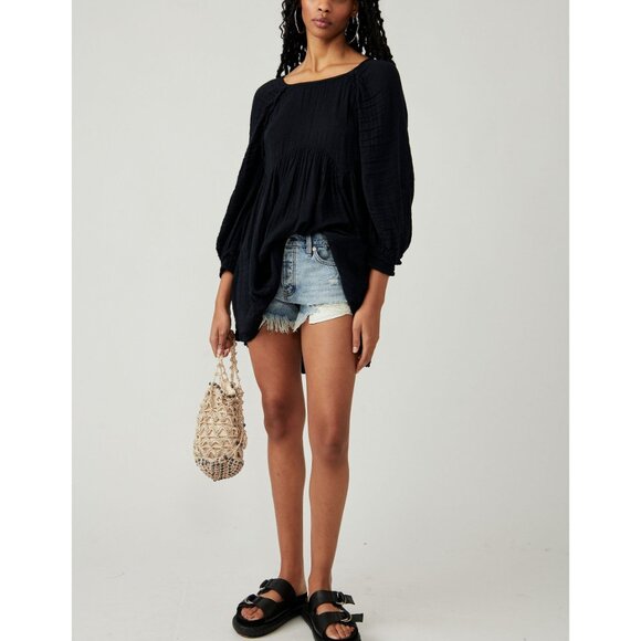 Free People Tops - 🎉LAST CHANCE🎉 FREE PEOPLE Adler Tunic / Black